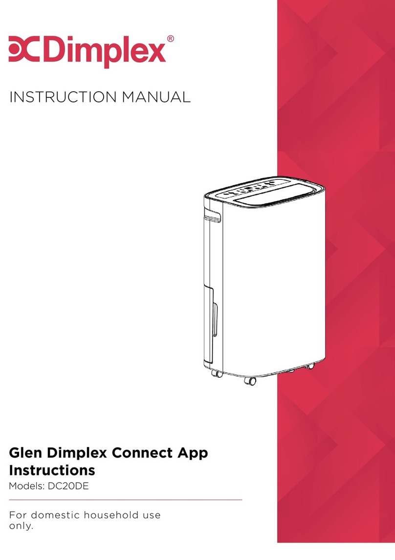 Dimplex DC20DE User manual