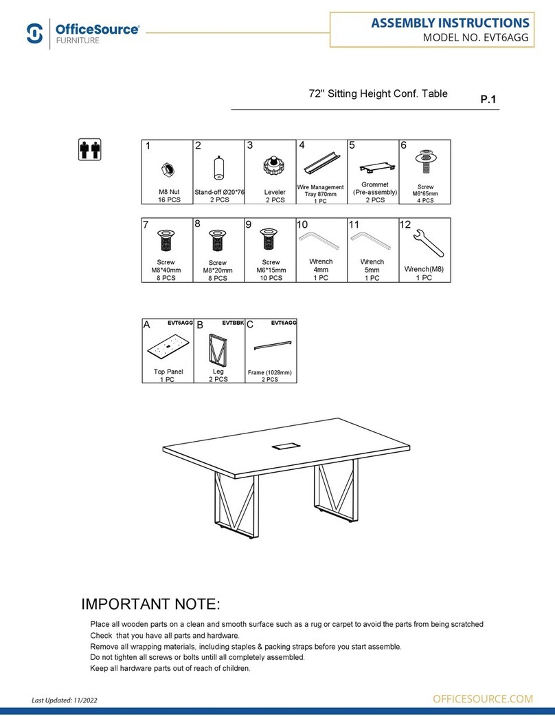 OfficeSource EVT6AGG User manual