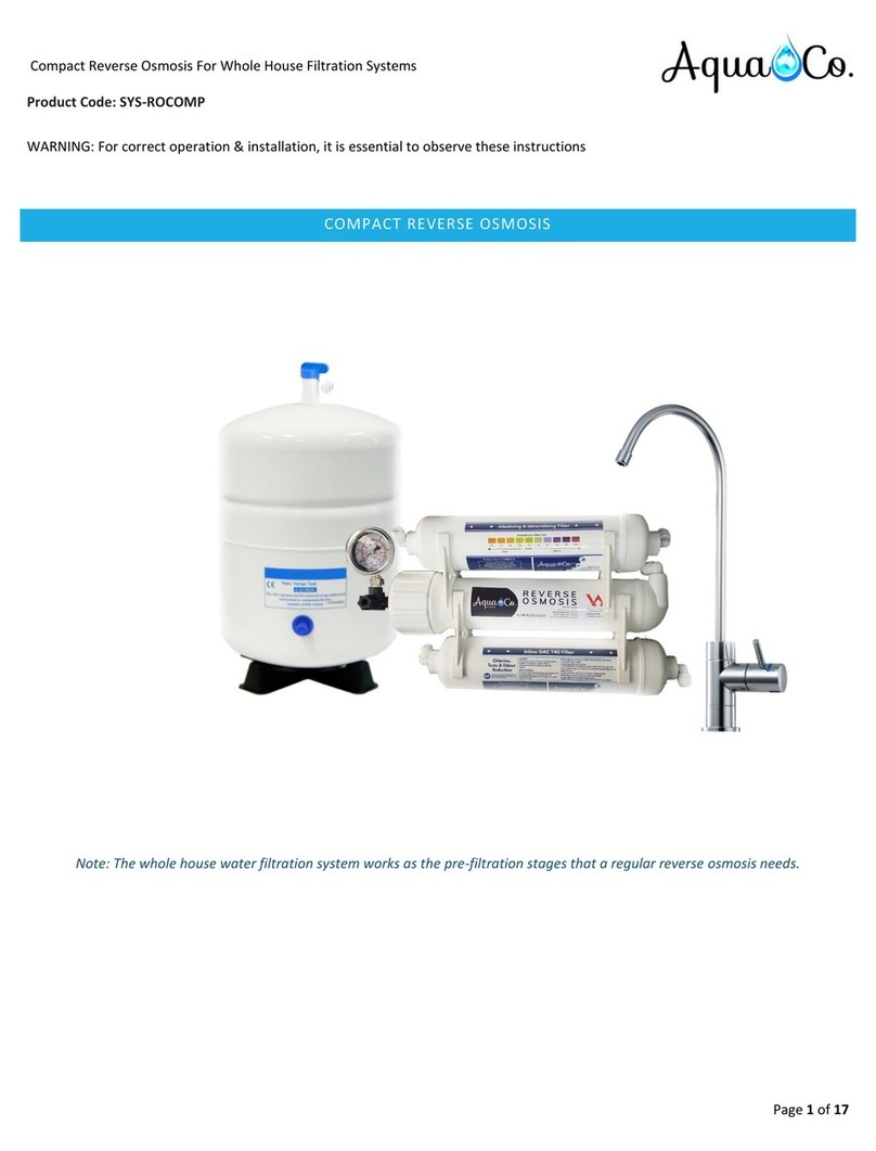 AquaCo SYS-ROCOMP User manual