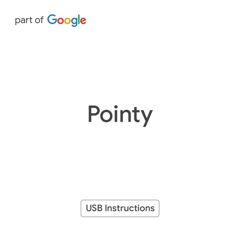 Google Pointy User manual Google Pointy User manual