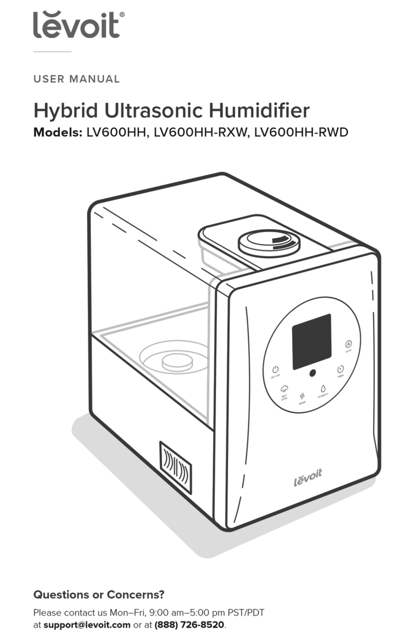 Levoit V600HH User manual