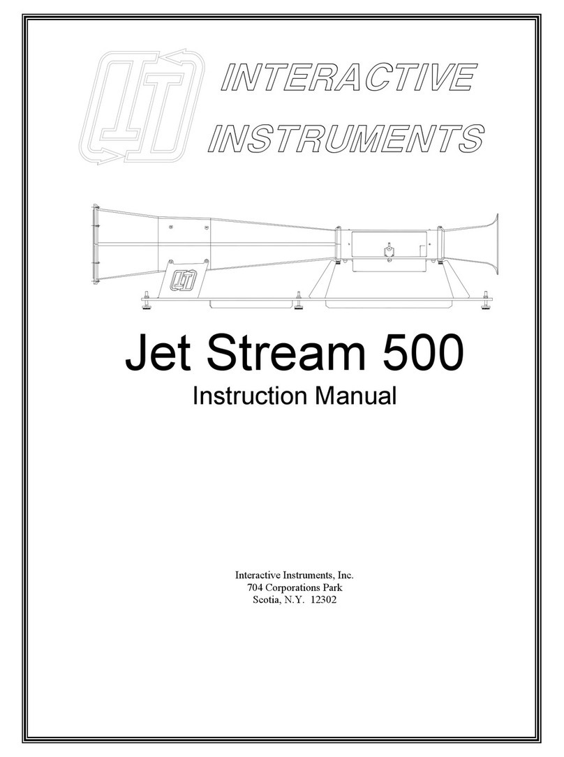 Interactive Instruments Jet Stream 500 User manual