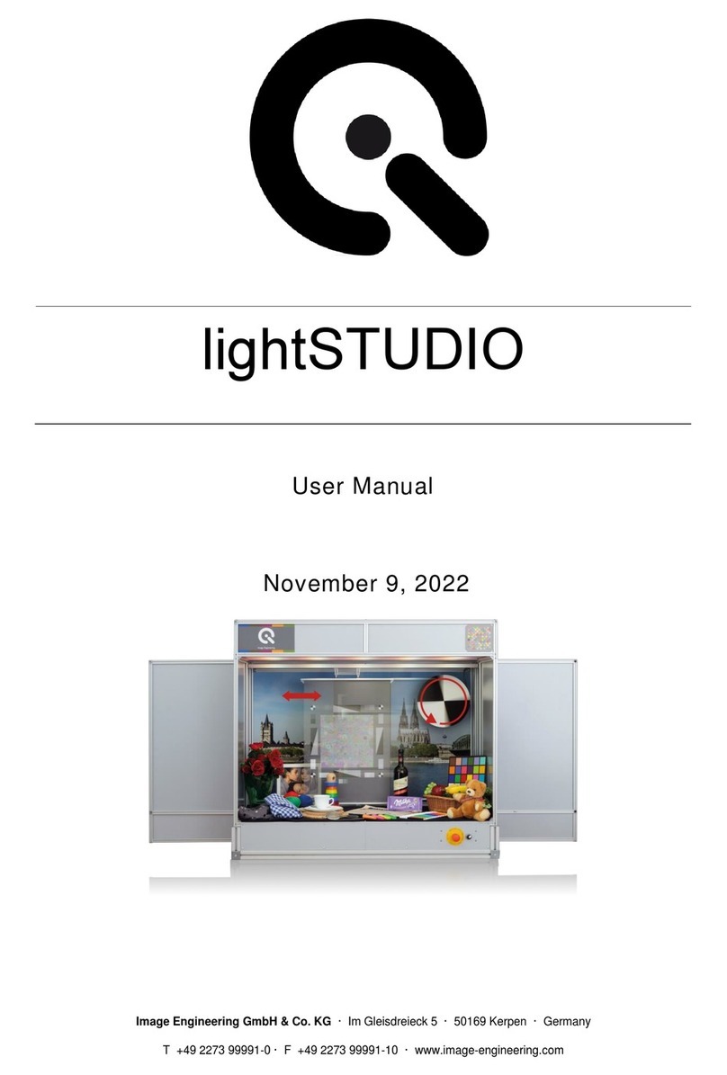 Image Engineering lightSTUDIO User manual