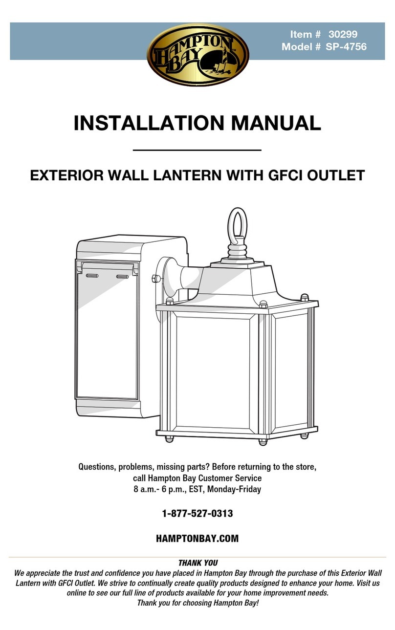 HAMPTON BAY SP-4756 User manual