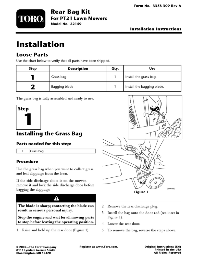 Toro 22159 User manual