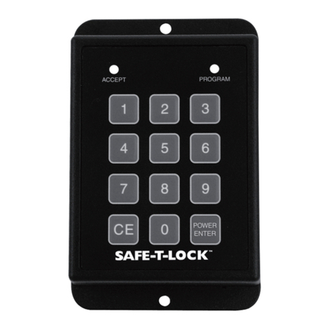 SSI SAFE-T-LOCK User manual