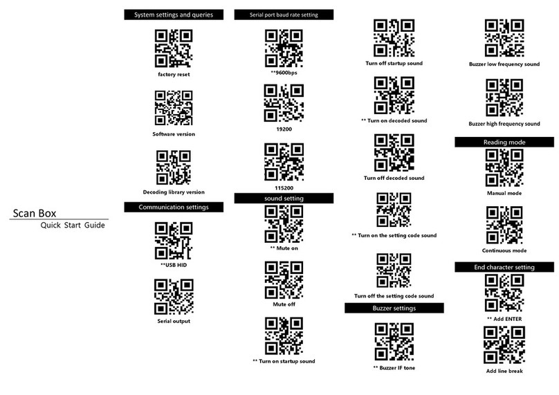 Sycreader Scan Box User manual