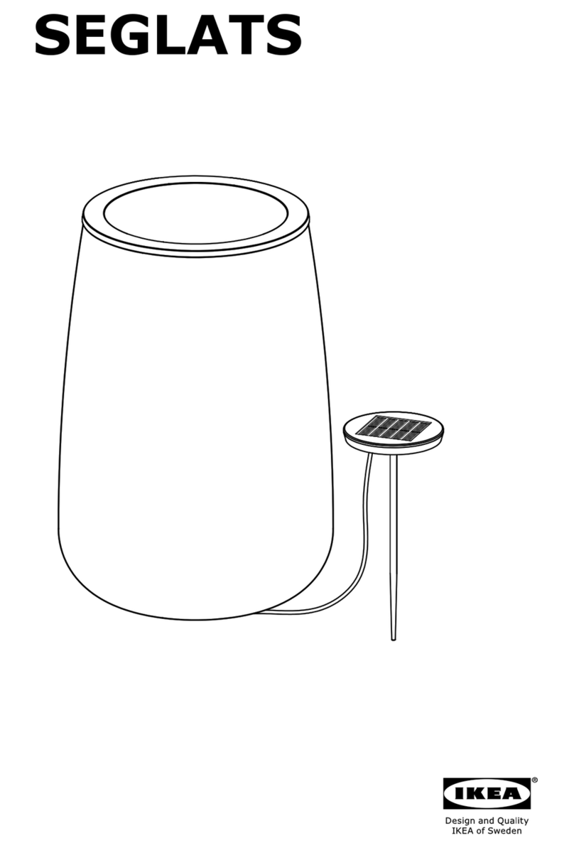 IKEA SEGLATS User manual