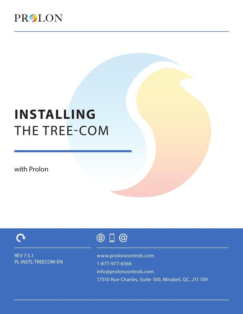 Prolon PL-TREE-COM User manual