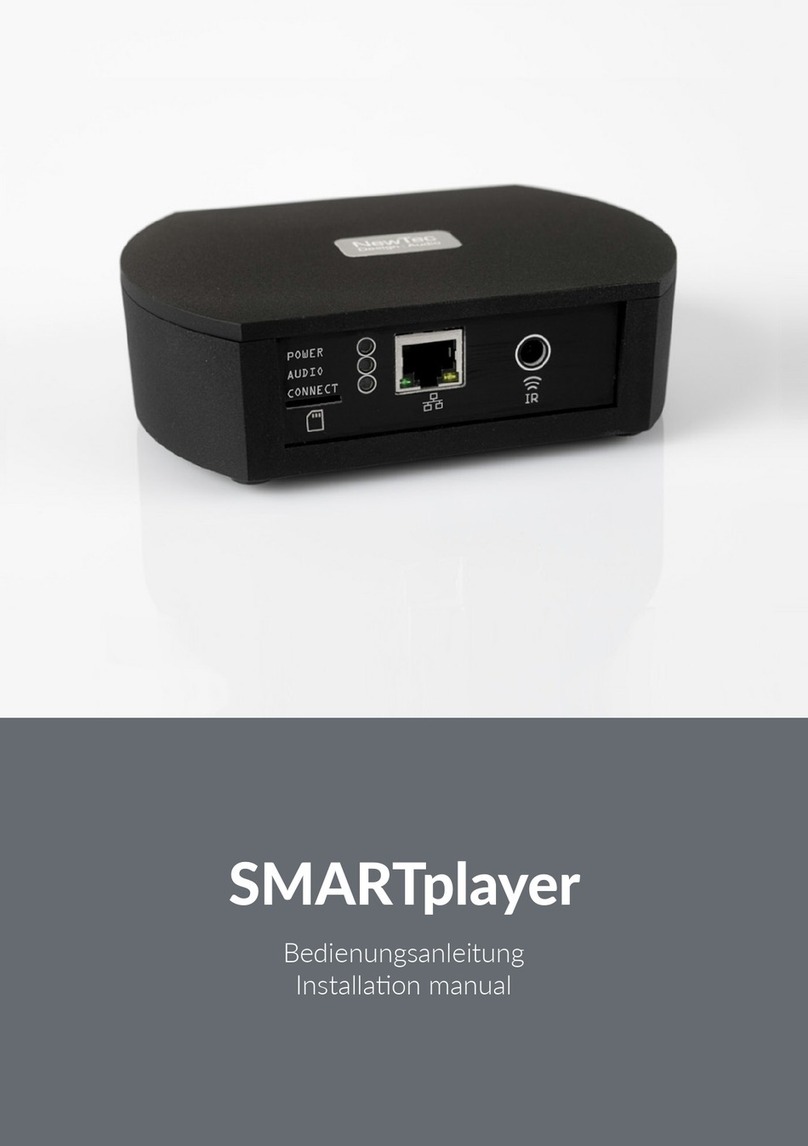 Newtec SMARTplayer User manual