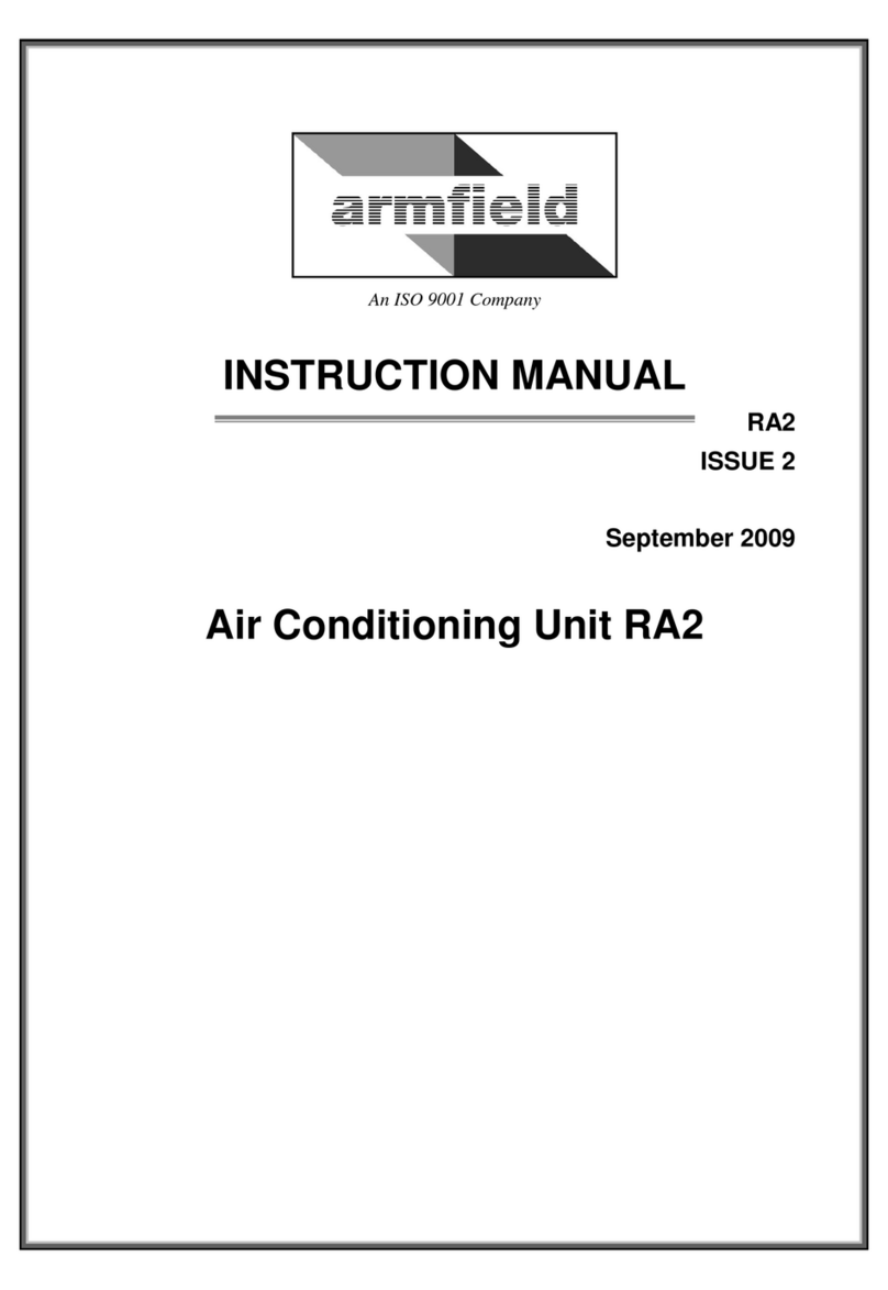 Armfield RA2 User manual