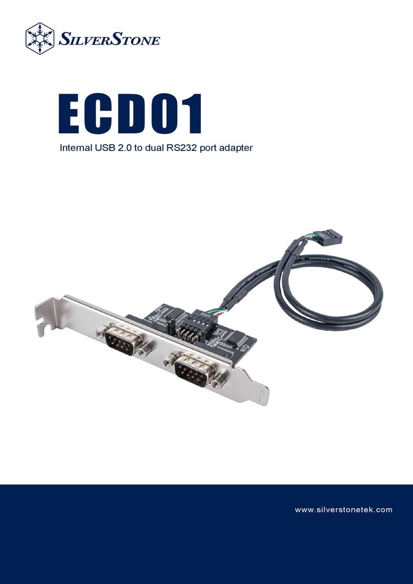 SilverStone ECD01 User manual