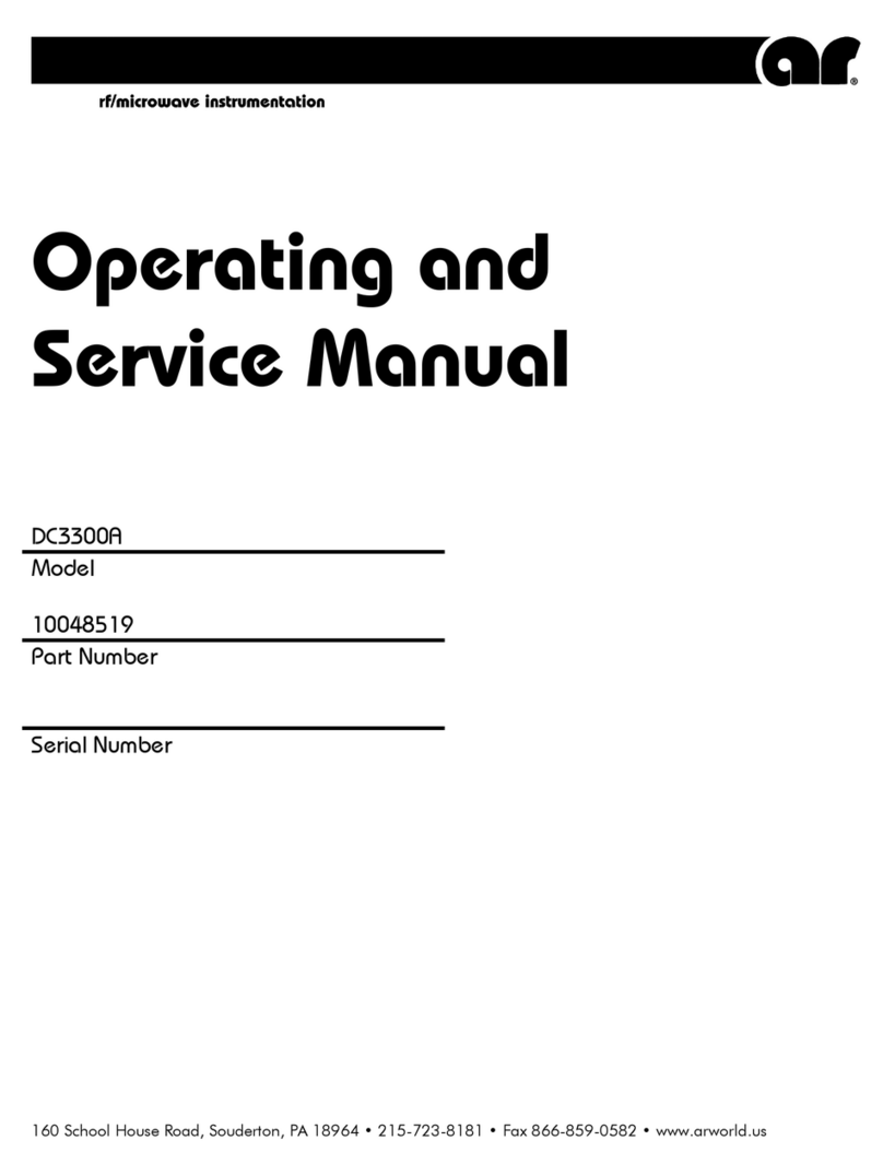 AR DC3300A Service manual