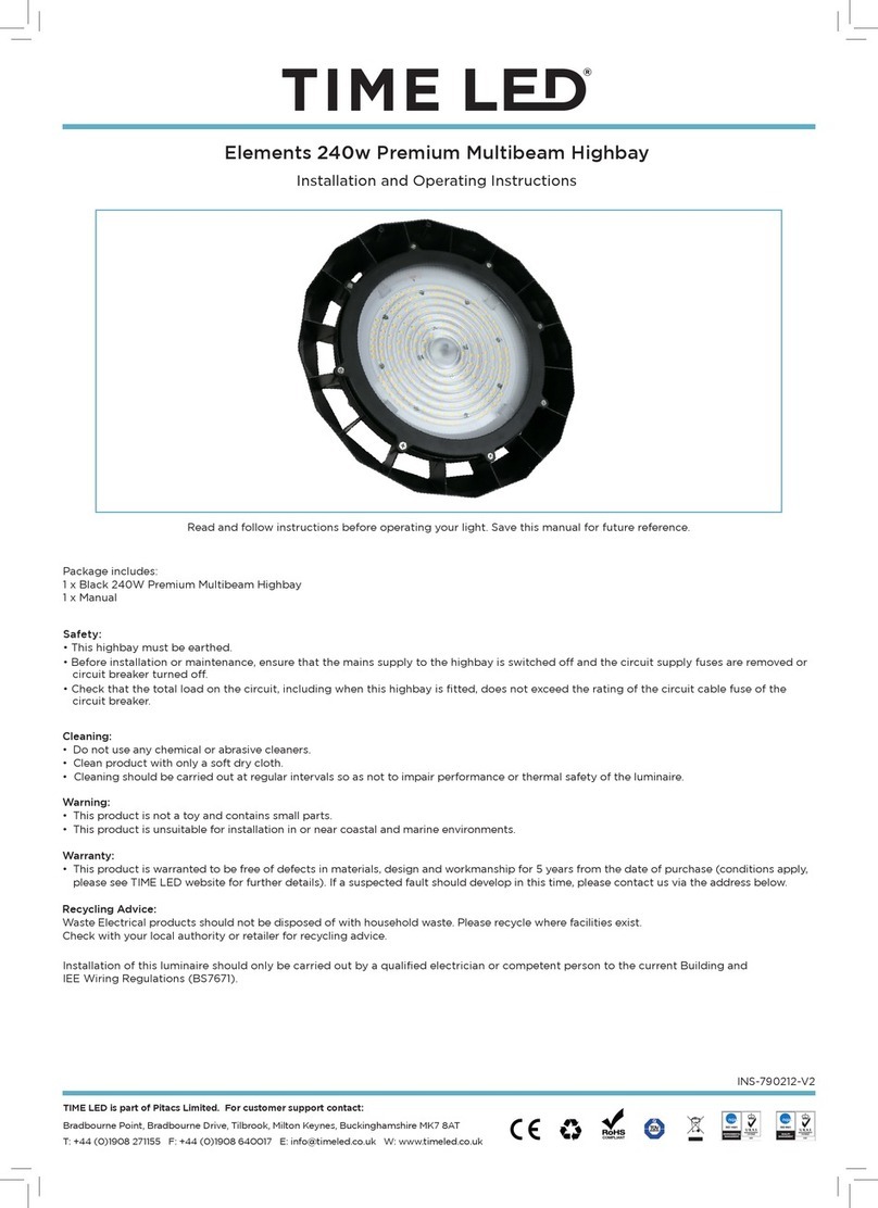 TIME LED Elements User manual