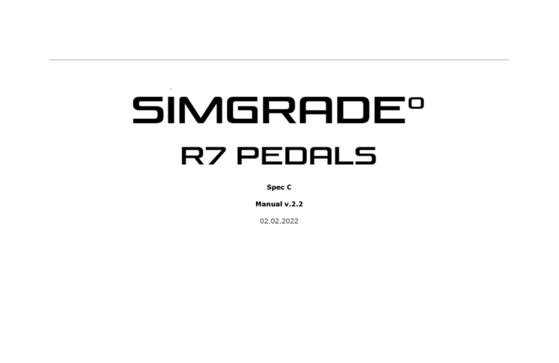 Simgrade R7 User manual Simgrade R7 User manual