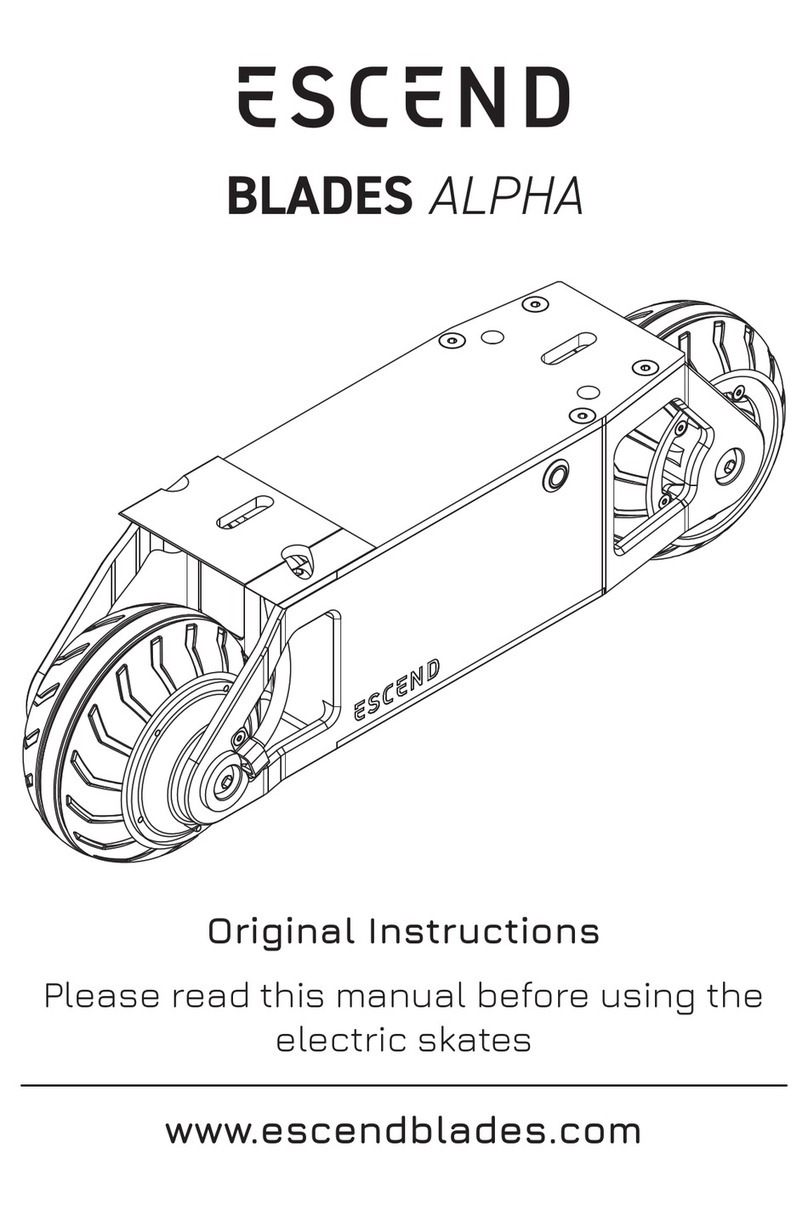 ESCEND ALPHA User manual