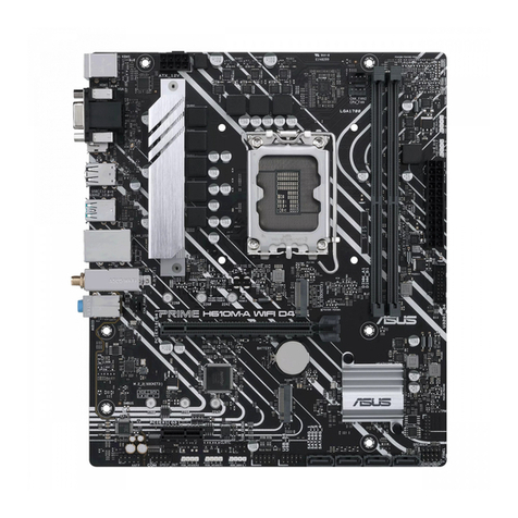 Asus PRIME H610M-A WIFI D4 User manual