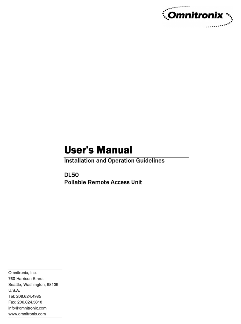Omnitronix DATA-LINK DL50 User manual