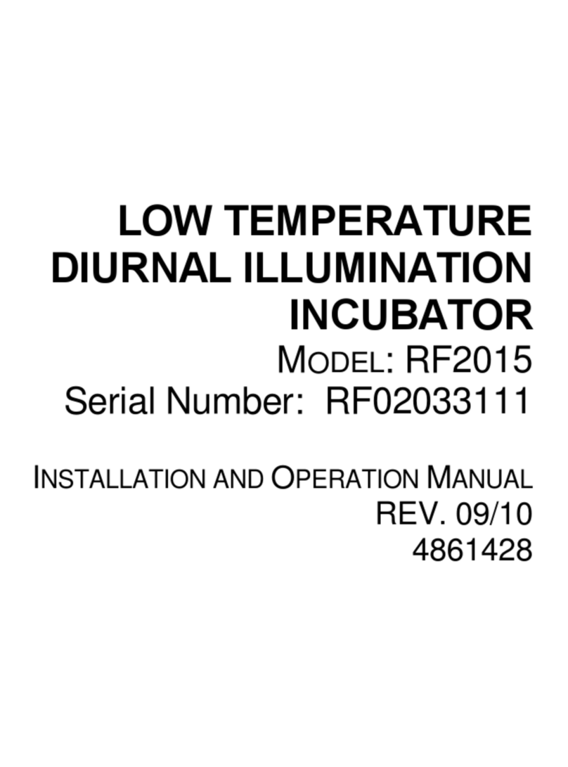 Sheldon RF2015 User manual