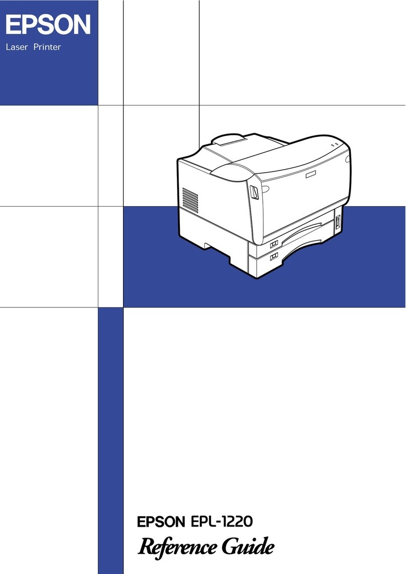 Epson EPL-1220 User manual