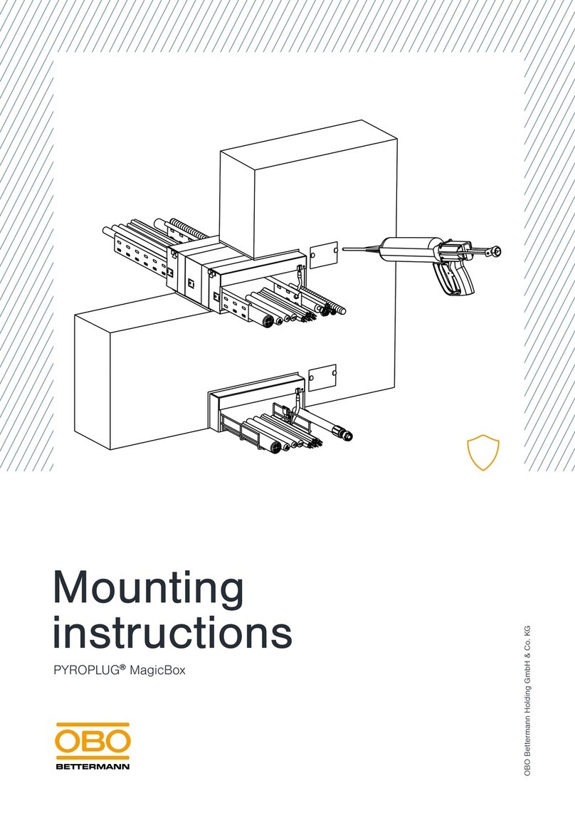 OBO Bettermann PYROPLUG MagicBox User manual