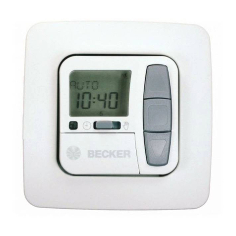 Becker Centronic TimeControl TC52 User manual