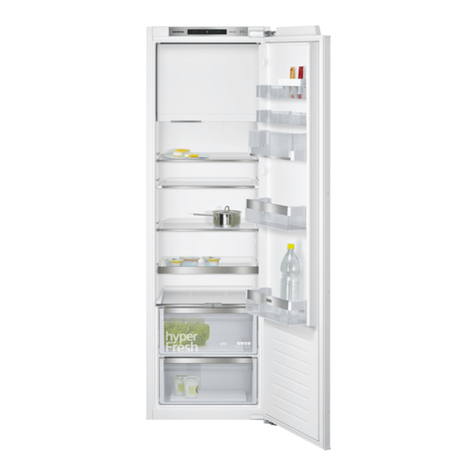 Siemens iQ500 KI72L Series Specification sheet