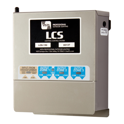 Vista Lighting Control System User manual Vista Lighting Control System User manual
