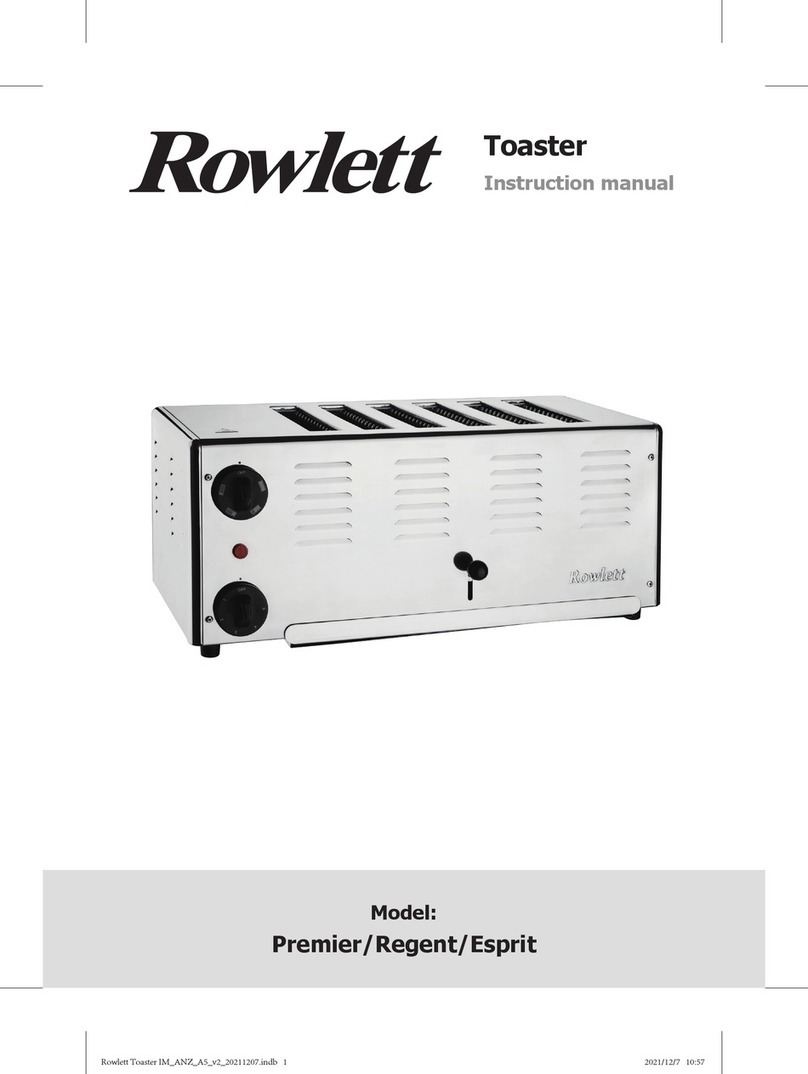 Rowlett Premier User manual