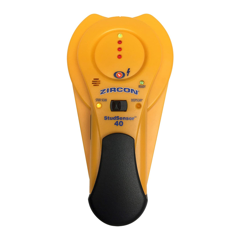 Zircon StudSensor 40 User manual