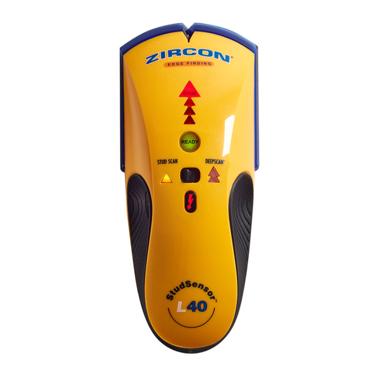 Zircon StudSensor L40 User manual