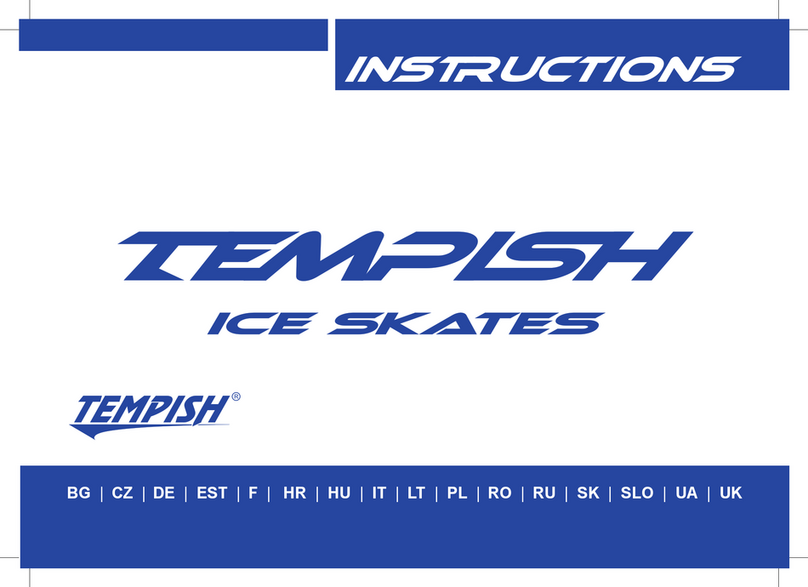 Tempish ICE SKATES User manual