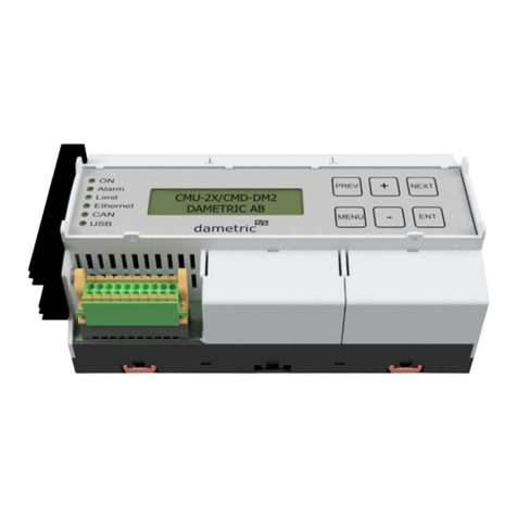 Dametric CMD-DM2 User manual
