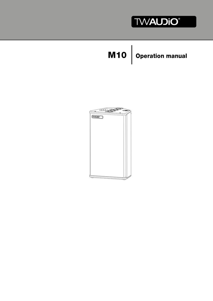 TW Audio M10 User manual