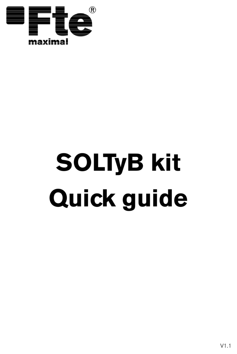 FTE Maximal SOLTyB kit User manual FTE Maximal SOLTyB kit User manual