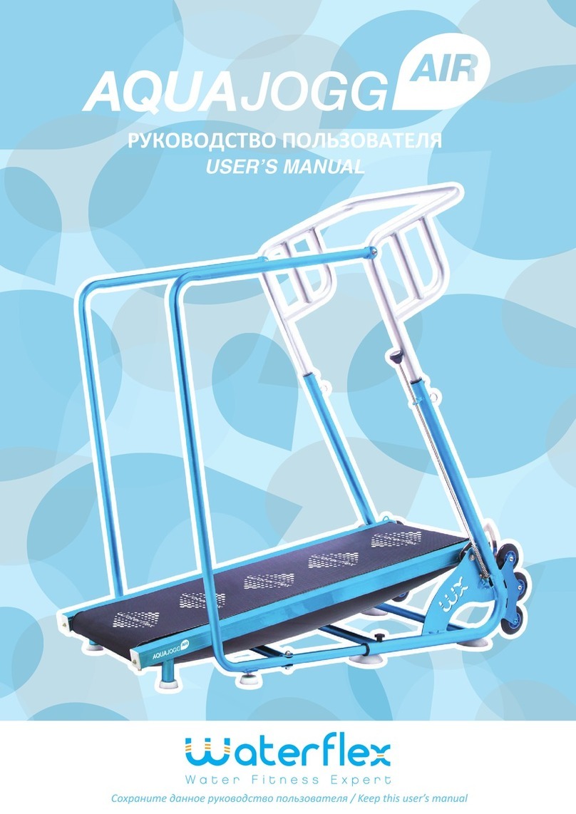Waterflex AquaJogg User manual