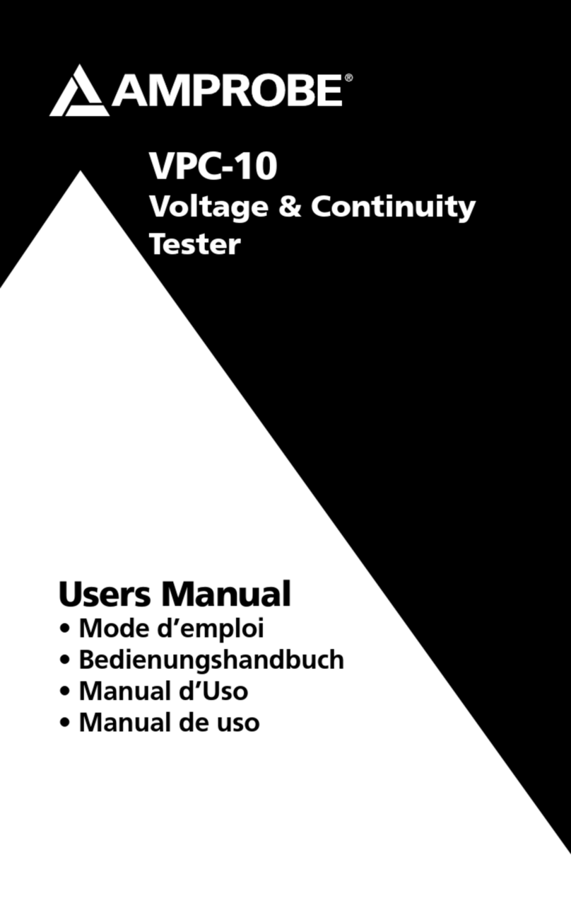 Amprobe VPC-10 User manual
