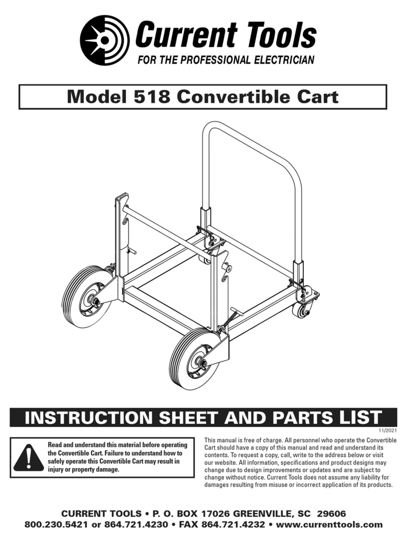 Current Tools 518 User manual