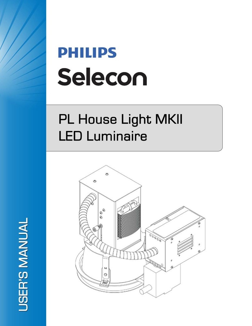 Philips Selecon User manual Philips Selecon User manual