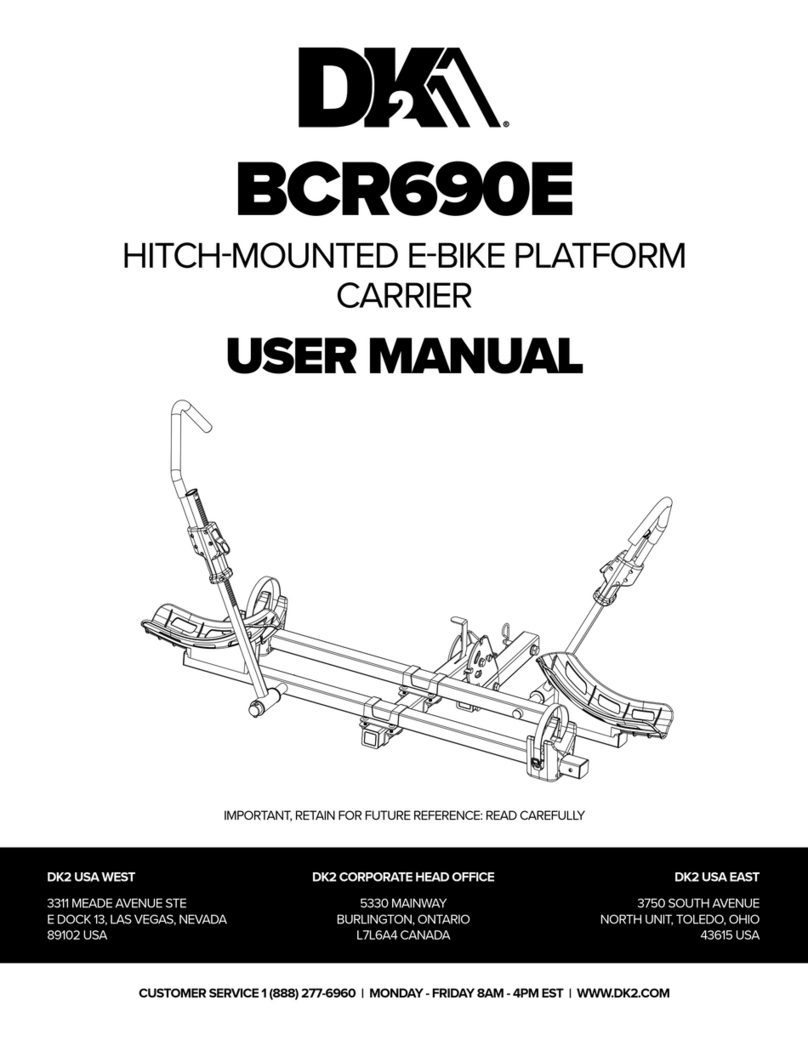 DK2 BCR690E User manual