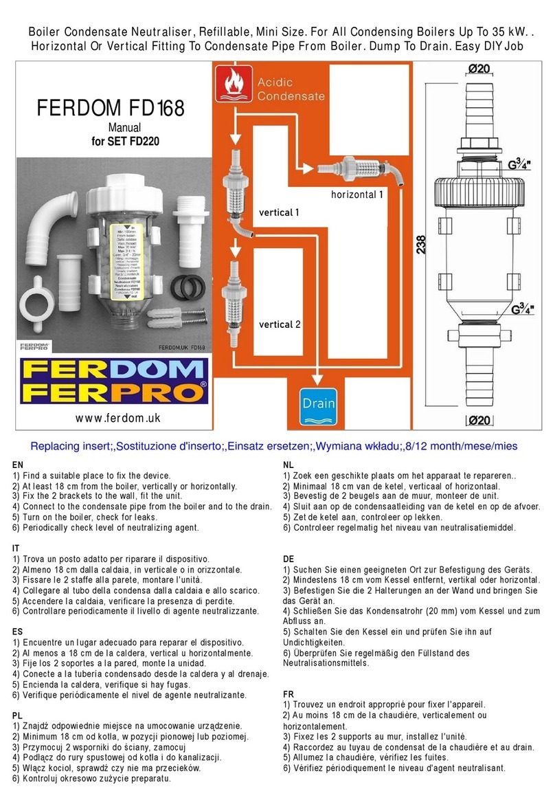 FERDOM FD168 User manual