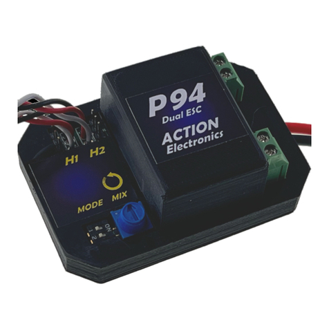 ACTION ELECTRONICS P94 User manual