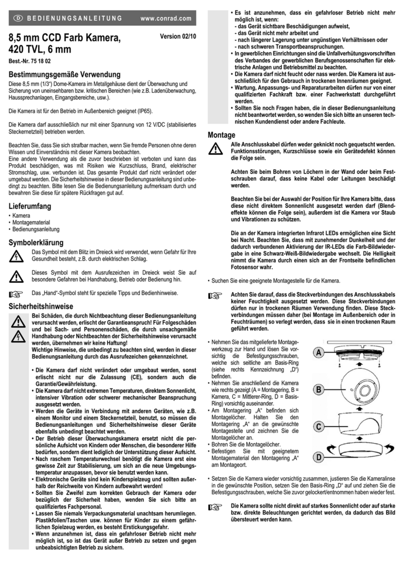 Conrad 751802 User manual