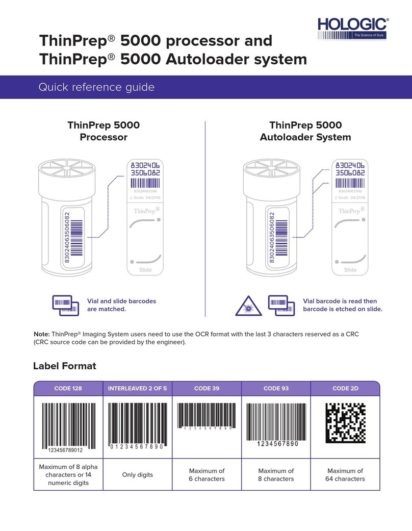 Hologic ThinPrep 5000 User manual