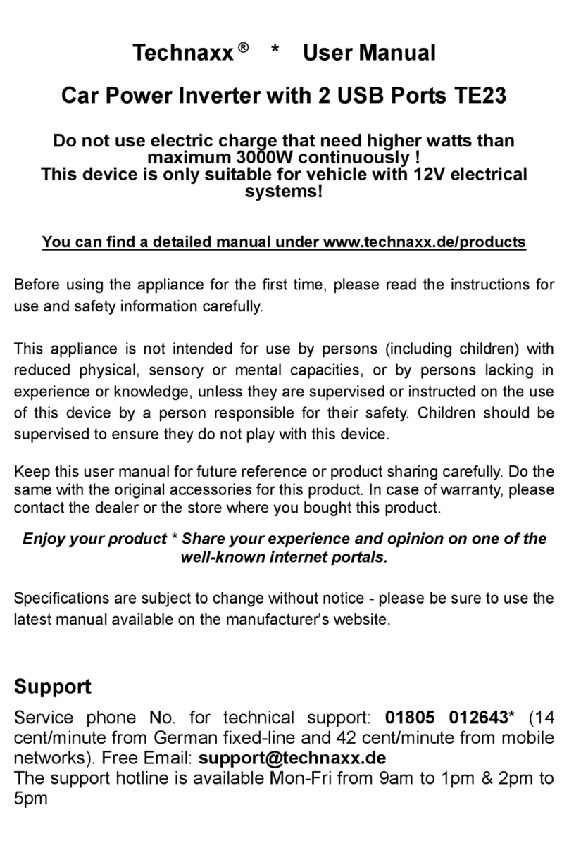 Technaxx TE23 User manual