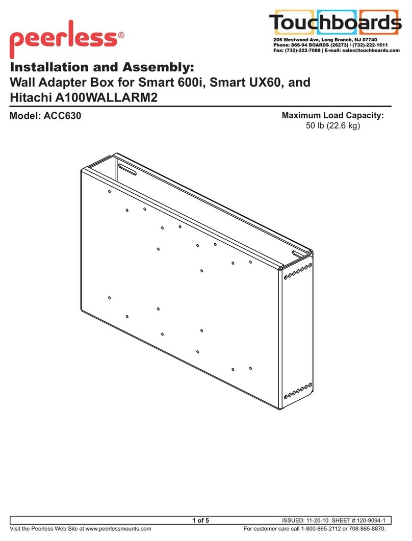 PEERLESS ACC630 Guide