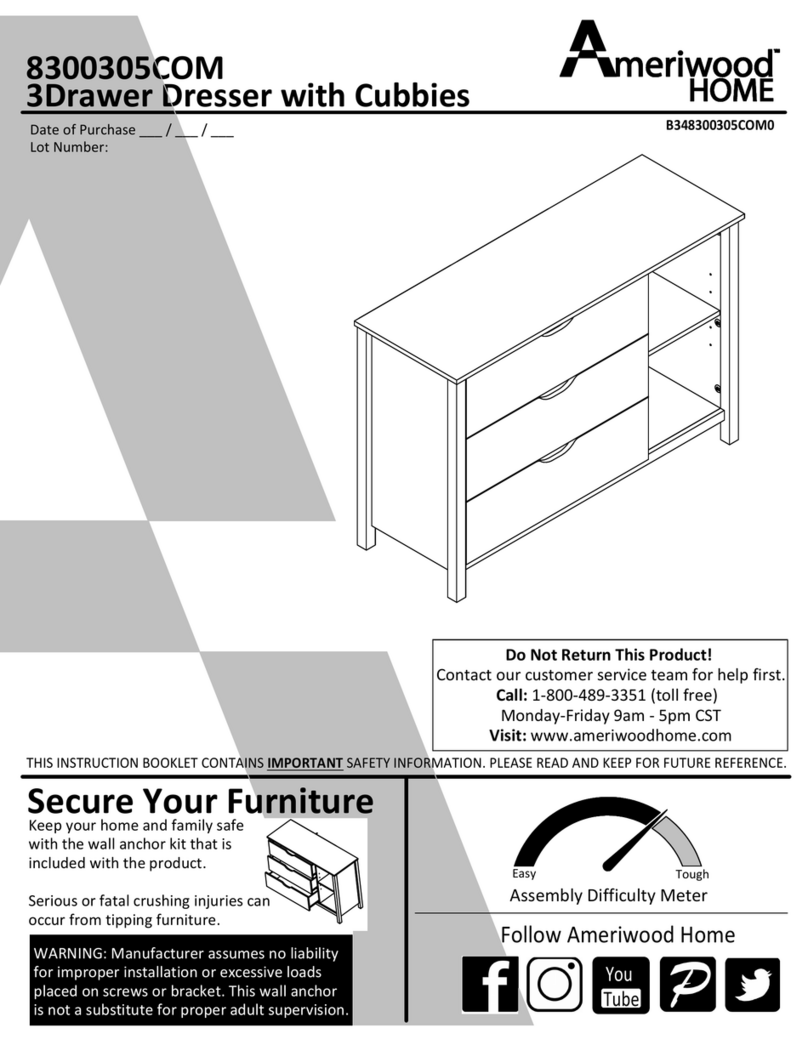 Ameriwood HOME 8300305COM User manual