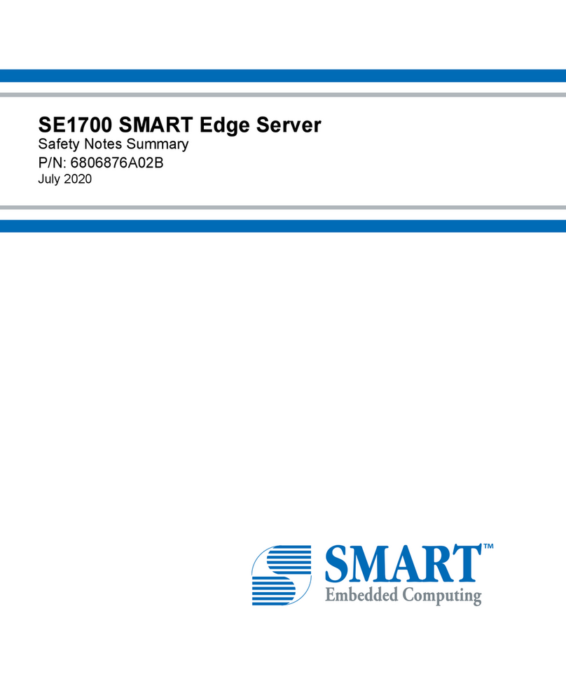 SMART Embedded Computing SE1700 User manual