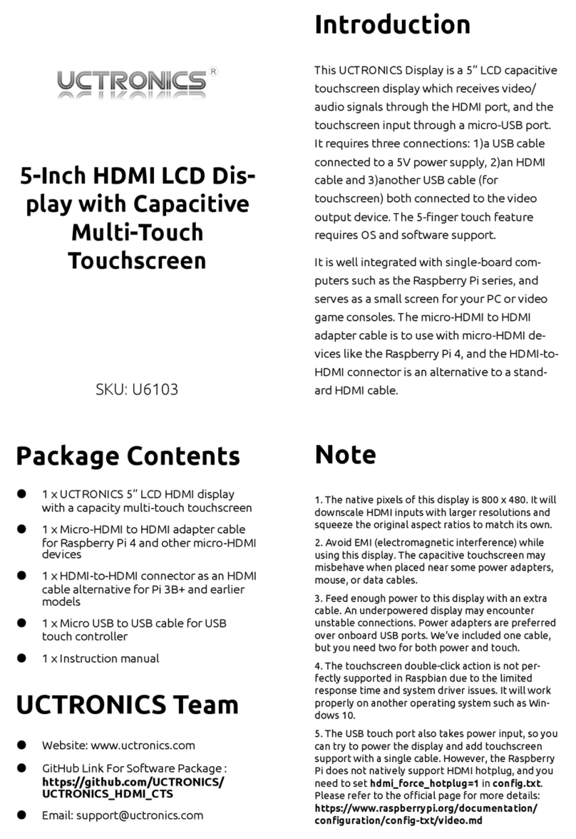 Uctronics U6103 User manual