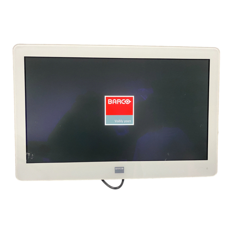 Barco MDSC-2226 User manual